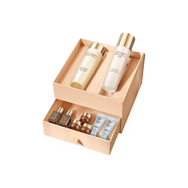 雅诗兰黛 柔润焕白护肤套装 保湿补水 九件套