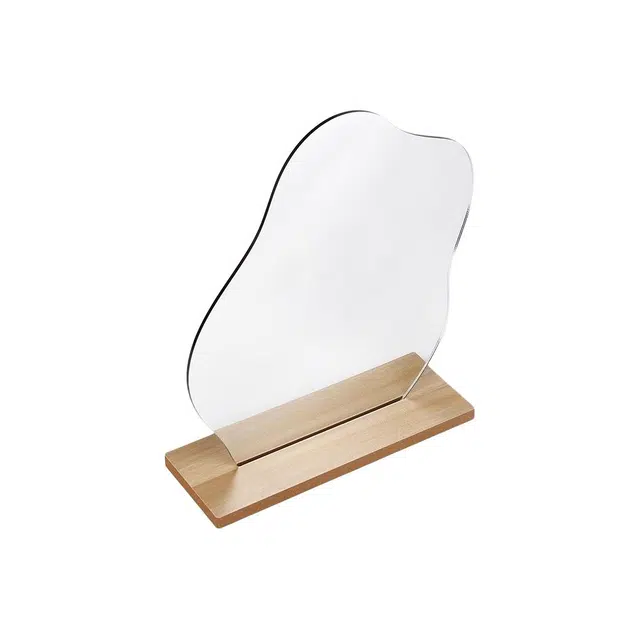 未来枫情 不规则拍照道具桌面装饰摆件化妆镜