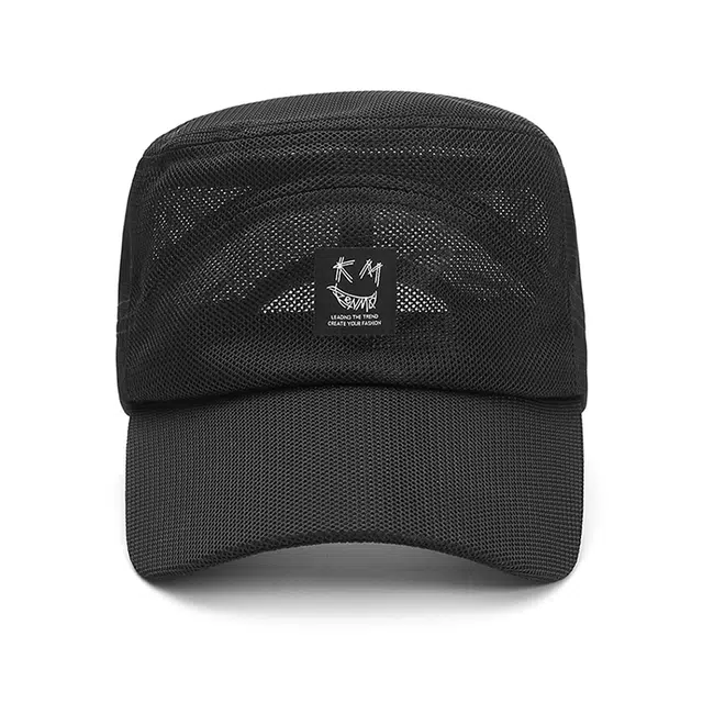 肯默 轻盈网眼透气遮阳 聚酯纤维 鸭舌帽 男女同款情侣款