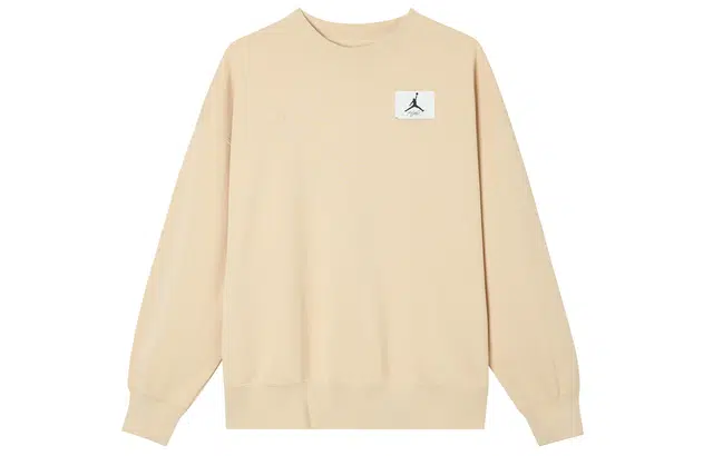 Jordan Logo Crewneck Sweatshirt Orange