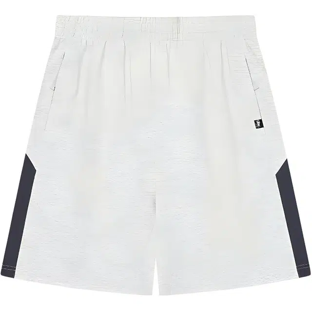 乔丹 质燥 透气舒适休闲简约拼色运动短裤 男款 银铃灰花纱/电掣灰