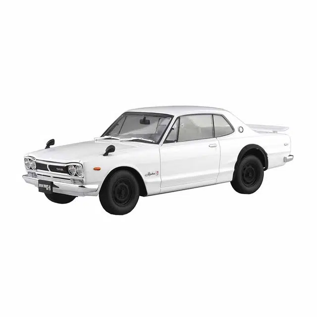 AOSHIMA 124 Pla KPGC10 Skyline HT 2000GT-R 1971