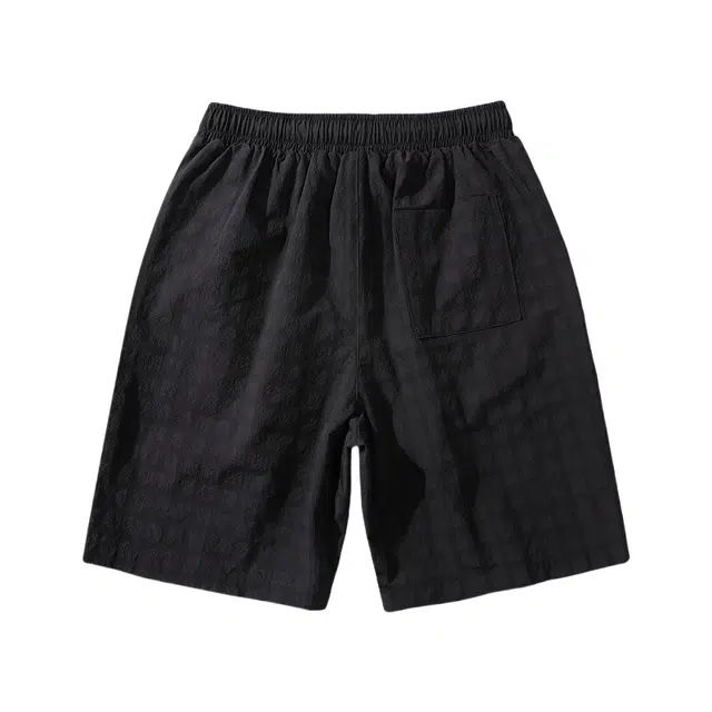 加荣 薄款透气刺绣沙滩裤冰丝速干潮流宽松夏季五分休闲短裤 男女同款