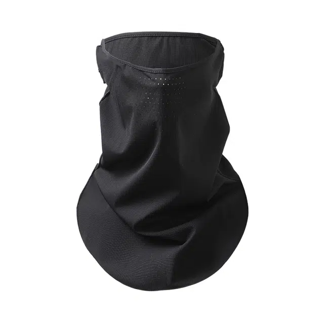 南极人 骑行口罩遮全脸护颈一体围脖套冰丝防紫外线夏季开车登山钓鱼户外运动遮阳脸罩透气 轻薄 防晒面罩 男款