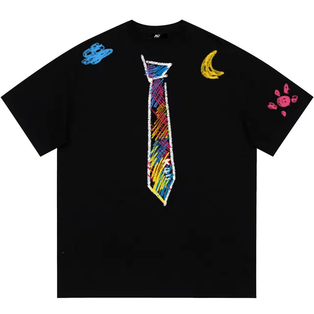 K411 Vintage Cartoon Graffiti T-Shirt