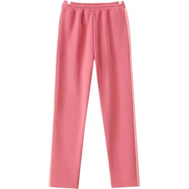 木清清 透气舒适弹力简约松紧中腰百搭潮流休闲裤 女款