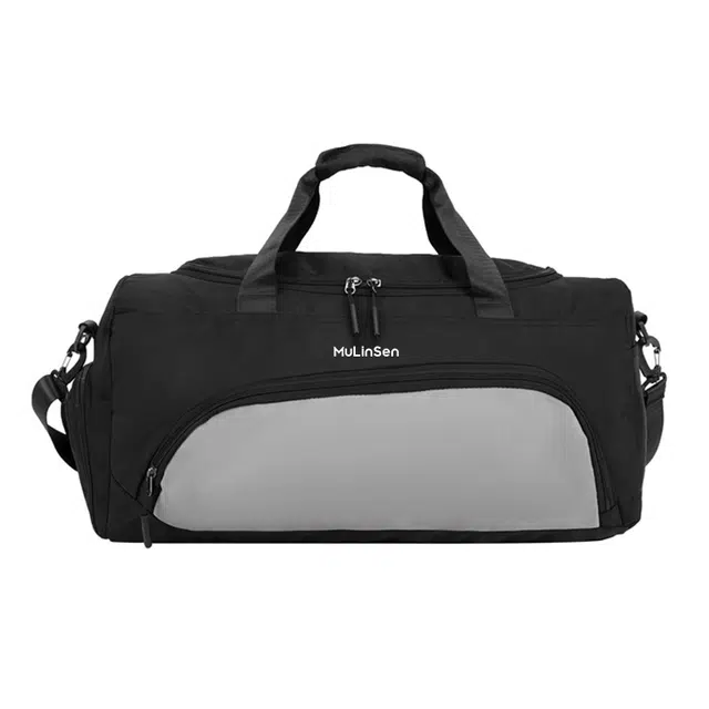 木林森 干湿分离健身包潮流独立鞋仓出差时尚百搭行李袋包 涤纶 单肩手提旅行包 男女同款情侣款 多色