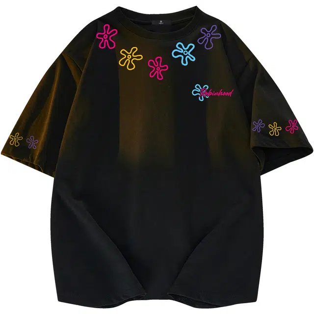 ROBINHOOD Crayon Graffiti Logo T-Shirt