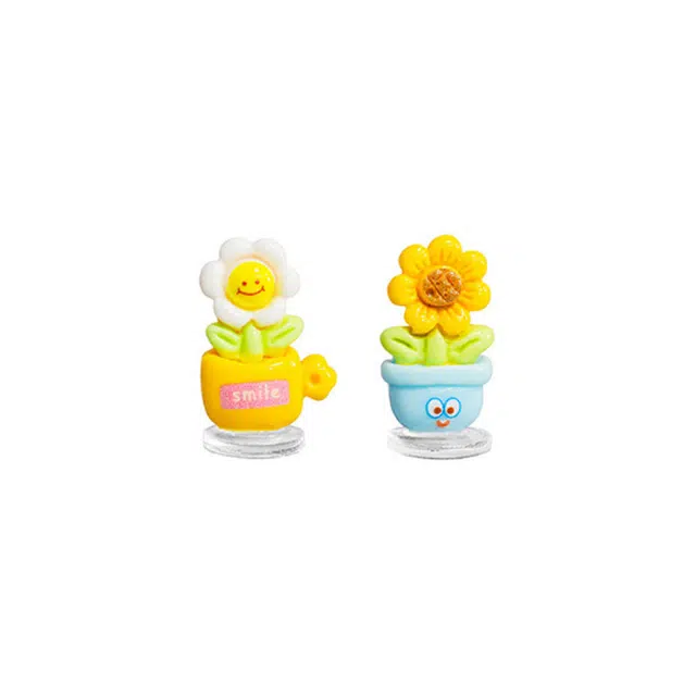 一点潮玩 仿真小花 创意可爱摇摆小清新雏菊花 模型