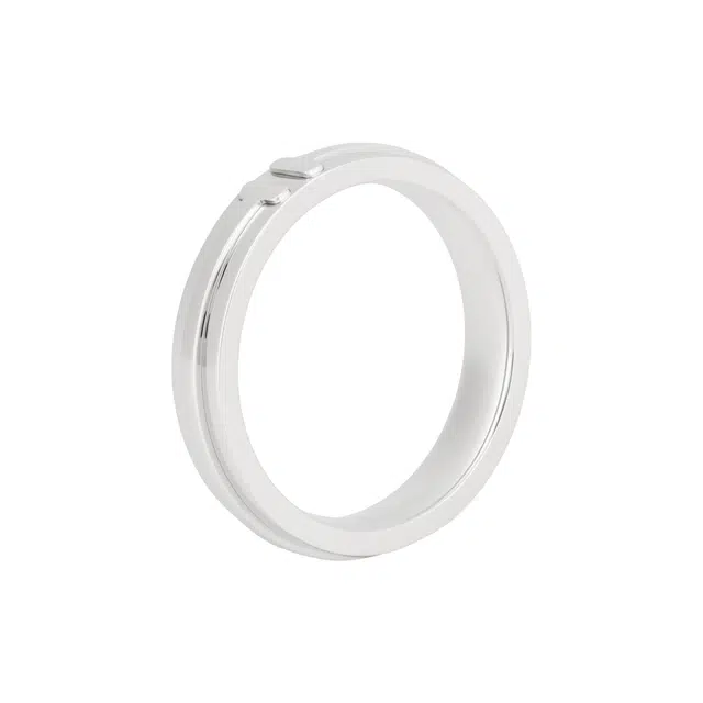 TIFFANY CO. T 18K 4.5mm