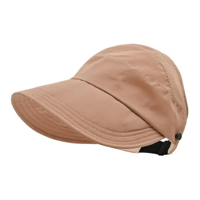 防晒神器 尚先生 韩版简约户外速干透气可扎马尾可挂口罩空顶帽 聚酯纤 时尚百搭多款帽 女款