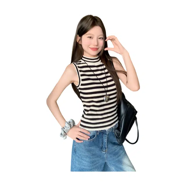 荟萃阁 百搭休闲舒适简约无袖背心 女款