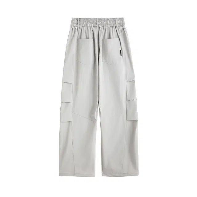 领航骆驼 通勤百搭运动宽松直筒休闲牛仔裤 男女同款