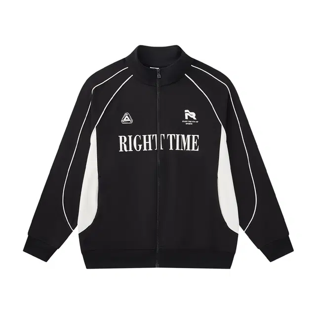 匹克 美式复古潮流经典撞色拼接城市机能风户外休闲运动开胸夹克外套 男女同款 黑色