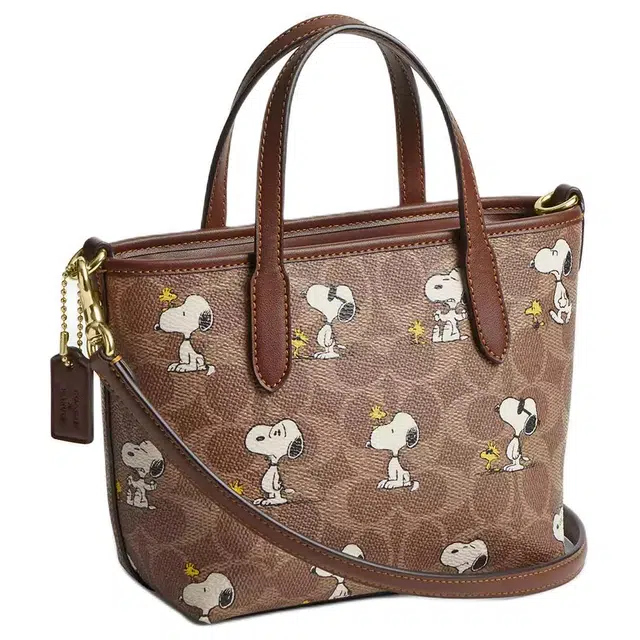 COACH x PEANUTS City 15Logo Tote