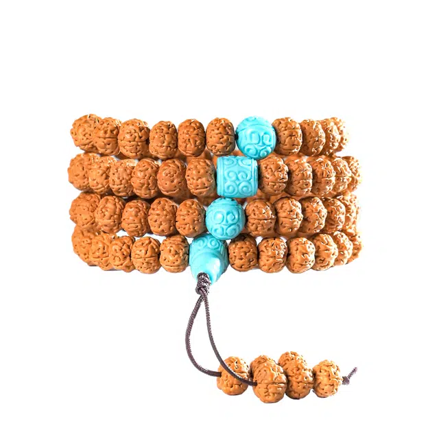 仙友 祥云新中式国潮招财纳福诸事顺遂喜乐复古百搭转运文玩八方来财平安喜乐开运上岸盘玩#好运 金刚菩提 手串 男女同款情侣款