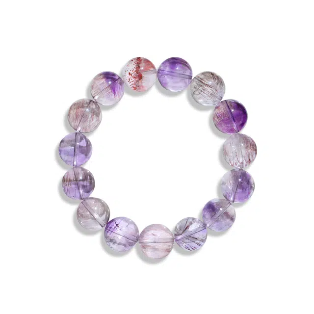 银色饰界 超七 新中式国风仙气满满四季发财轻奢高级感#好运天然 多色水晶 手串 男女同款情侣款