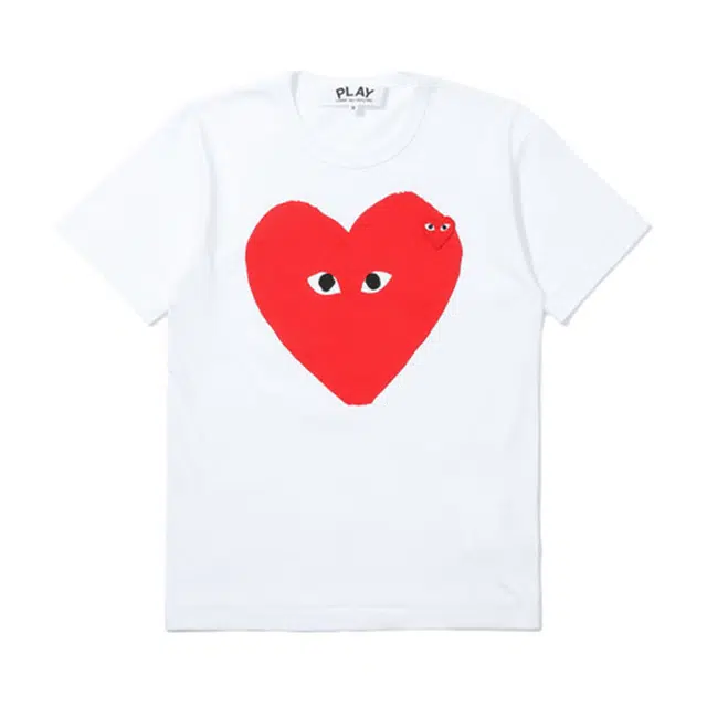 CDG Play T-Shirt White