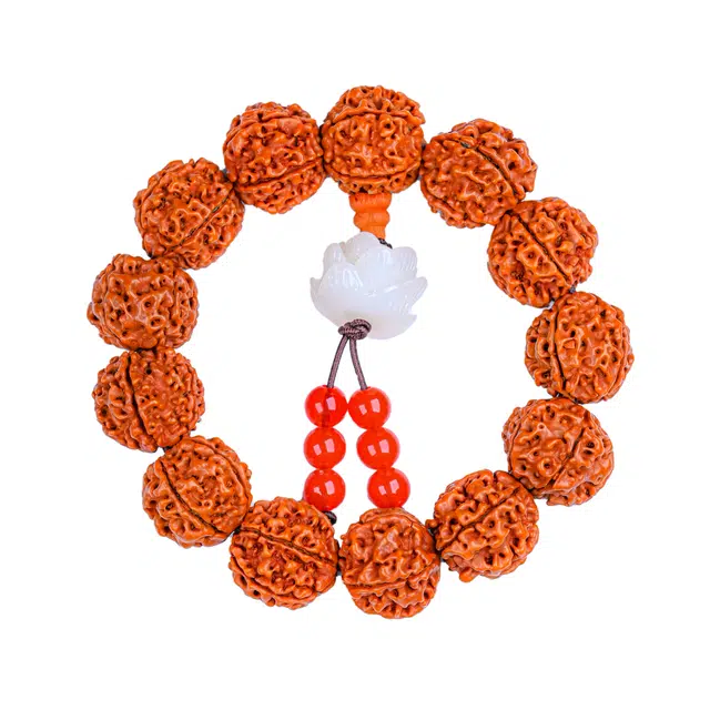 絮物 新中式古风佛珠诸事顺遂盘玩串时尚民族风事业有成平安顺利节节高升好寓意#好运 金刚菩提 手串 男女同款情侣款