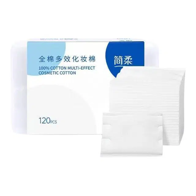 简柔 纯棉化妆棉 湿敷清洁