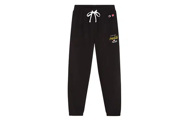 Champion x Coca-Cola FW23 Black Joggers