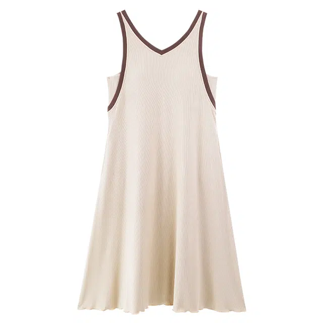 好福份 带胸垫无袖透气柔软家居服夏季睡裙 女款