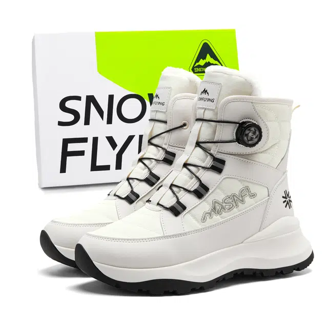 SNOW FLYING