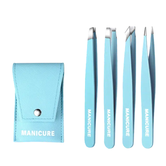 小天籁 眉夹小镊子拔胡子高精密 修眉毛美容套装拔毛钳假睫毛工具