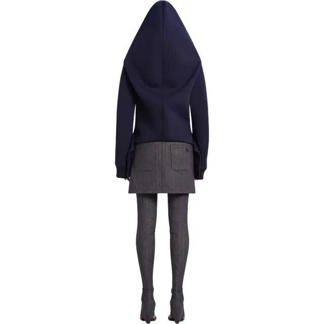 COURREGES SS25 COCOON BONDED JACKET