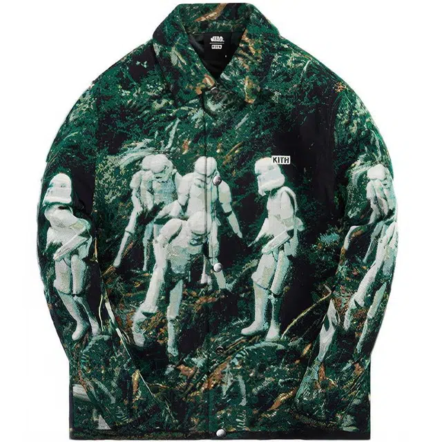 KITH x STAR WARS Endor Coaches Jacket Stadium