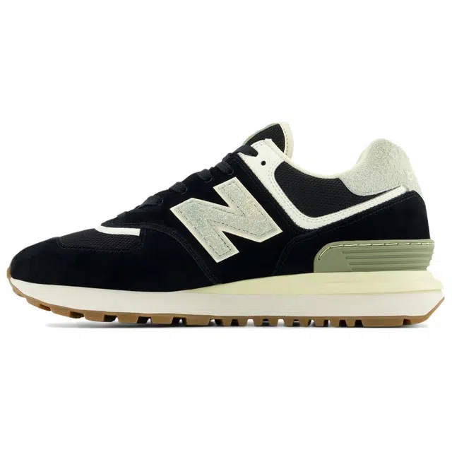 New Balance 574 Black D Width