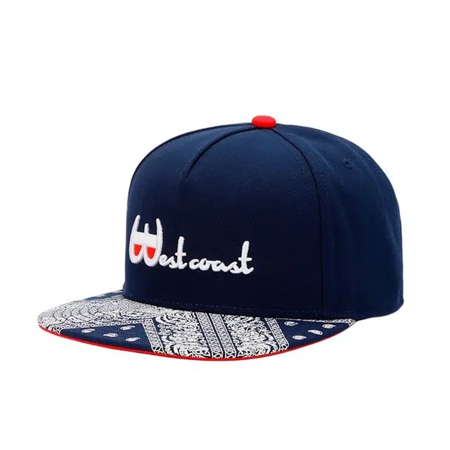 艾佳微 嘻哈街舞平沿刺绣骑行钓鱼遮阳防晒 棉 棒球帽 男女同款情侣款