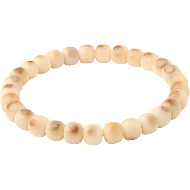 三檀小舍 老型珠小馒头精工归圆文玩盘玩绕指柔 白玉菩提 手串 男女同款情侣款