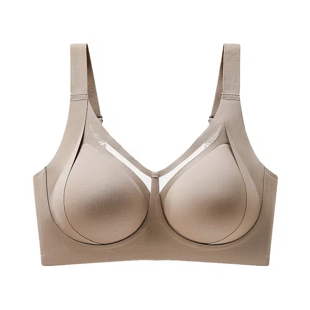 芬腾 一体式全包裹聚拢无痕背心式防下垂收副乳透气蕾丝文胸 女款