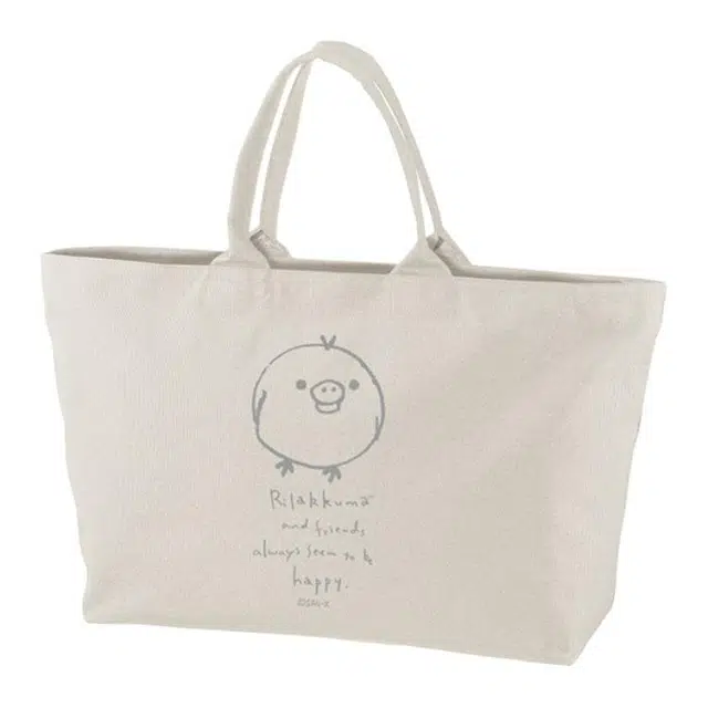 SAN-X Drawing Kiiroitori Tote