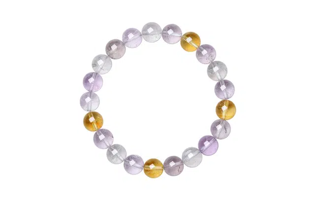 【紫气东来】 周六福 前程似锦事业顺利学业进步能量满满#好运处理 黄水晶 手串招财纳福 女款