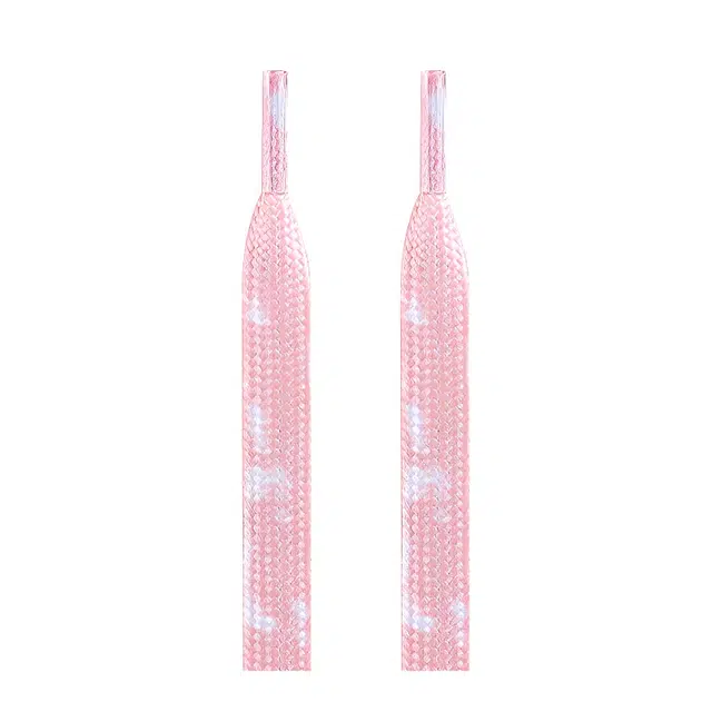 足印部落 篮球鞋运动小白鞋扁平粉色紫色扎染马卡龙 涤棉 鞋带 男女同款情侣款