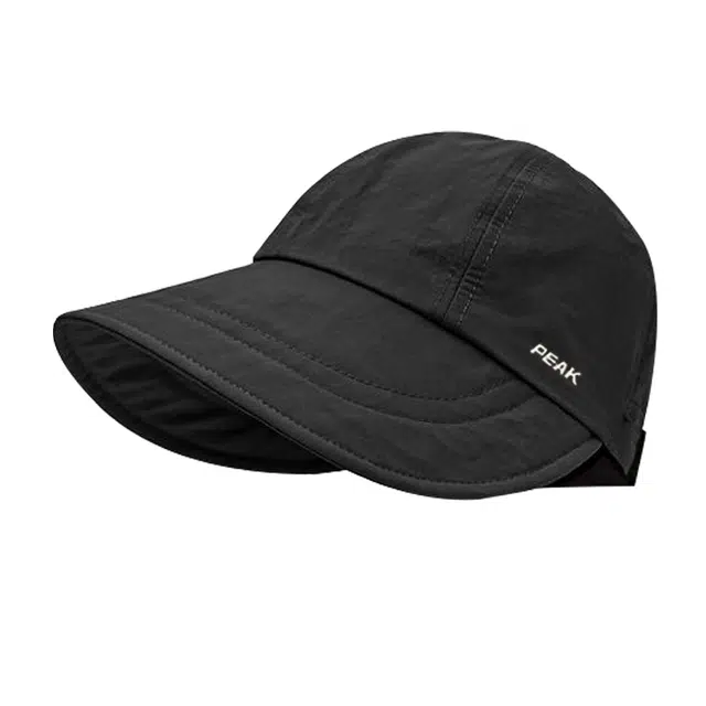 匹克 【加大加深显脸小】户外时尚出行运动薄款遮脸轻薄透气盆帽 涤纶 防晒帽 男女同款情侣款