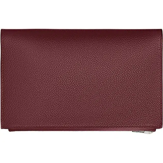 HERMES EAZIP PM Evercolor 55 Rouge H