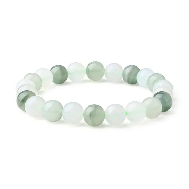 老庙 新中式江南烟雨 国风经典设计温柔古典清冷简约百搭 天山翠 手串 女款