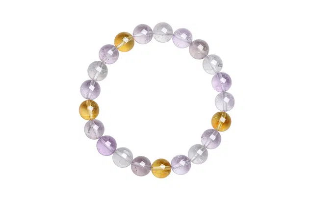 【紫气东来】 周六福 前程似锦事业顺利学业进步能量满满#好运处理 黄水晶 手串招财纳福 女款