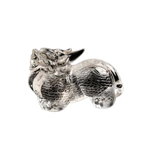 灵运宝 转运招财巴西貔貅 晶体干净天然 茶晶 摆件 男女同款情侣款