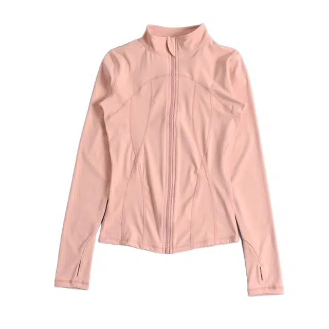 怪力萝莉  速干立领修身显瘦拉链跑步健身  瑜伽外套  女款