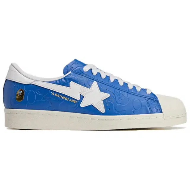 BAPE x Adidas Originals Superstar "Blue"