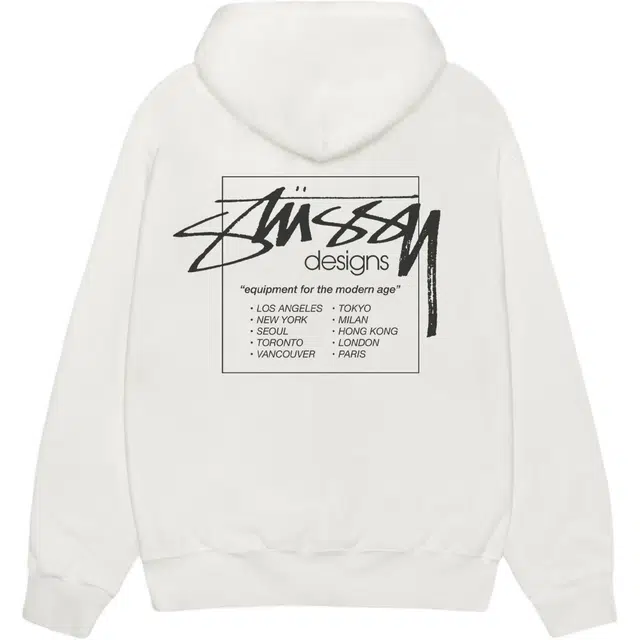 Stussy SS25 Modern Age Zip Hoodie