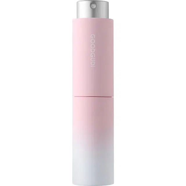 古迪 旋转式香水分装瓶 高端便携式玻璃小样分装器旅行按压式喷雾空瓶