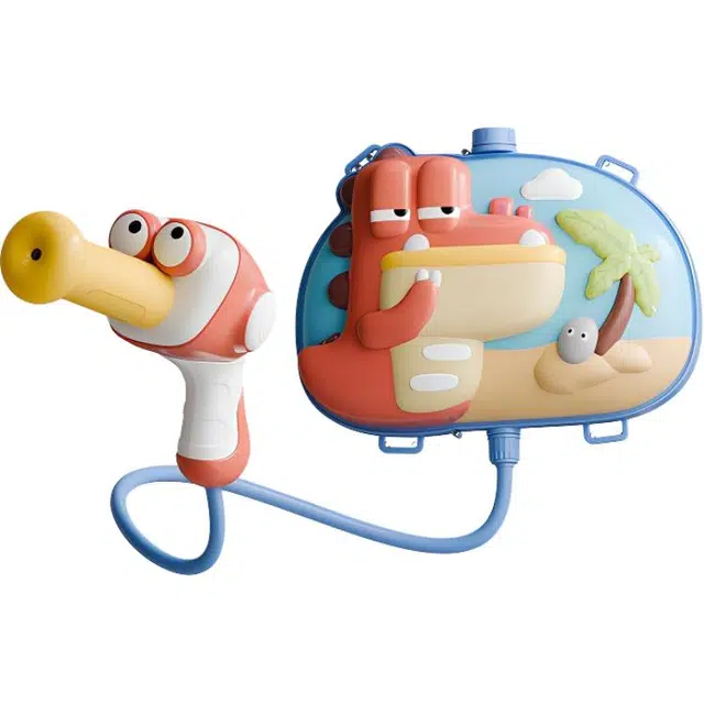 雄俊 大容量背包水枪 抽拉式水枪 枪型玩具