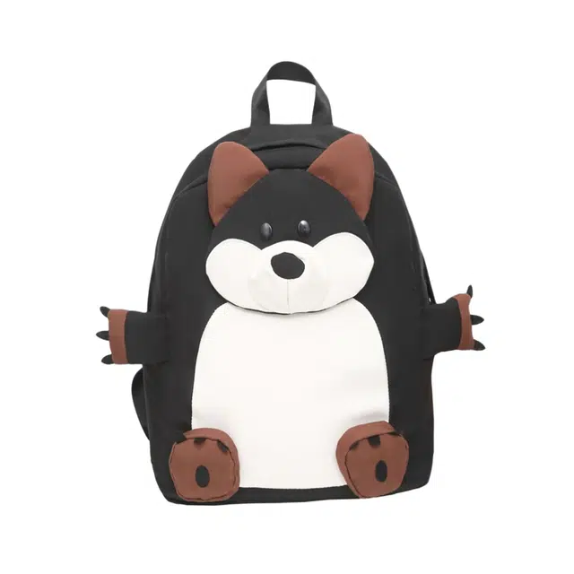 帕克熊 小众卡通时尚简约 尼龙 双肩包 男女同款情侣款 多色