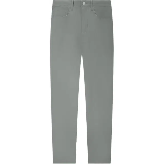 九牧王男裤专家 纯色直筒高弹修身长裤休闲裤 男款 灰绿色