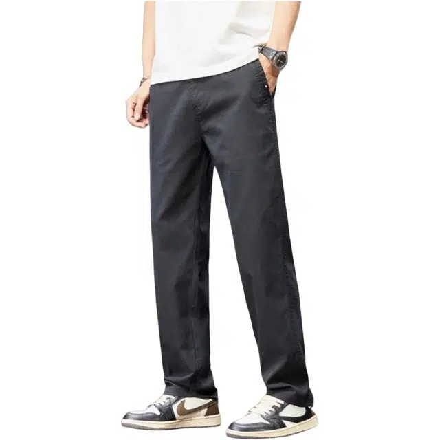 宝米卡 莱赛尔超薄宽松直筒裤休闲裤 男女同款